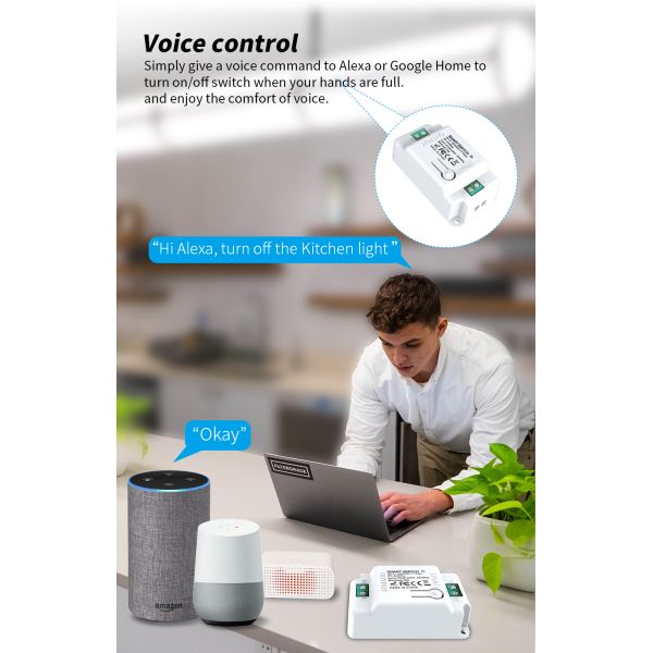 Tuya Smart Wireless WIFI Switch Video Doorbell Camera