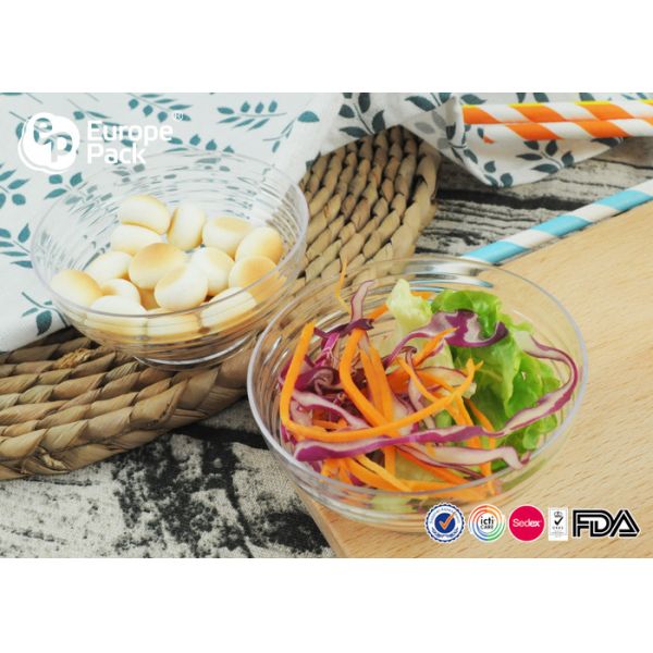 90 Ml Clear Disposable Plastic Cups With Lids Clear Plastic Salad Bowls