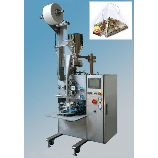 Tea Bag Packing Machine, Coffee Bag Packing Machine, Inner Bag + Outer Bag + Thread + Tag
