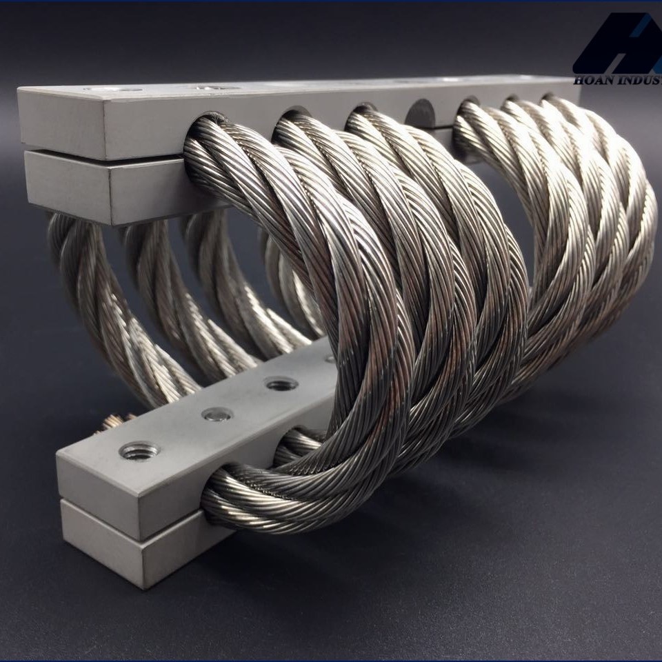 Electrical Panel Wire Rope Vibration Isolator For Pumps