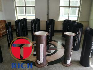 Quality Api 5ct Ms Round Seamless Welded Pipe , Erw Casing Q235 Mechanical Steel Tubing for sale