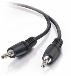 6" 3.5mm to 2X3.5MM splitter audio cable