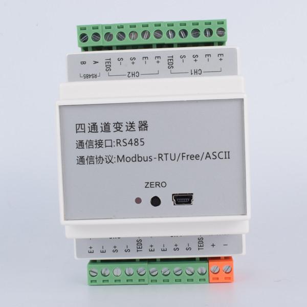 Buy 350-1000 Ohms Strain Gauge Load Cell Amplifier 0.01% Signal Conditioner at wholesale prices