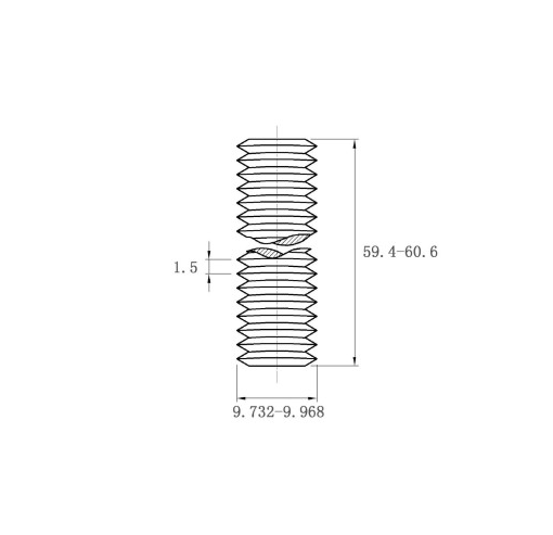 Customized Stainless Steel DIN 976 Threaded Bar Rods Bolt and Nuts Full Threaded Metric System Direct with ODM Support