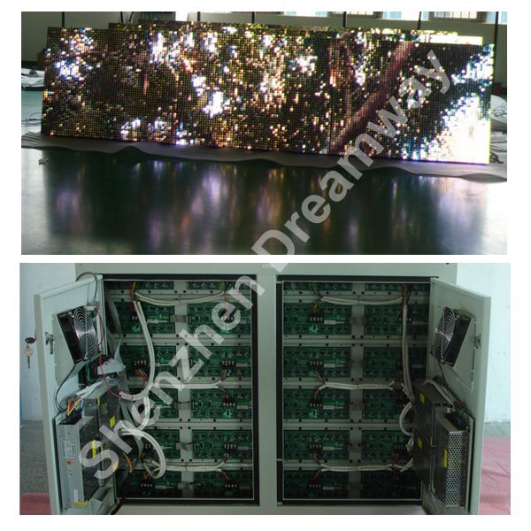 Wall Mounted Outdoor Advertising LED Display