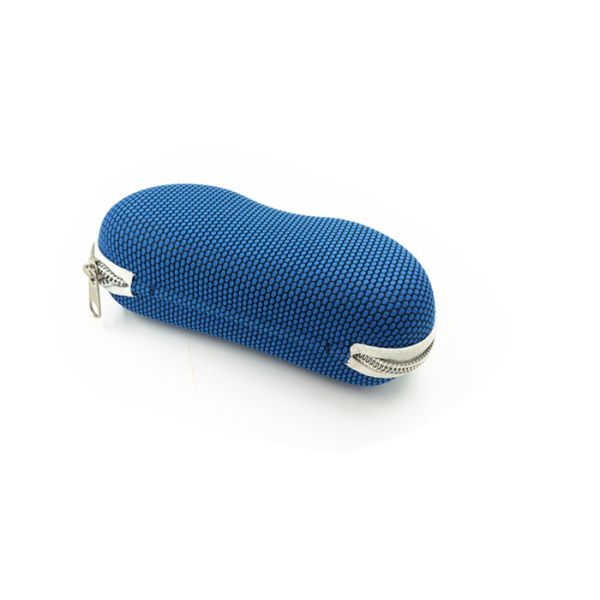 Blue EVA Glasses Case With Custom Logo Classical Design For Unisex