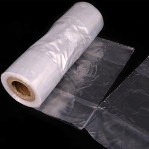 China 5-100mic LDPE Clear Flat Poly Bag Transparent Plastic Flat Bag On Roll for Shopping on sale