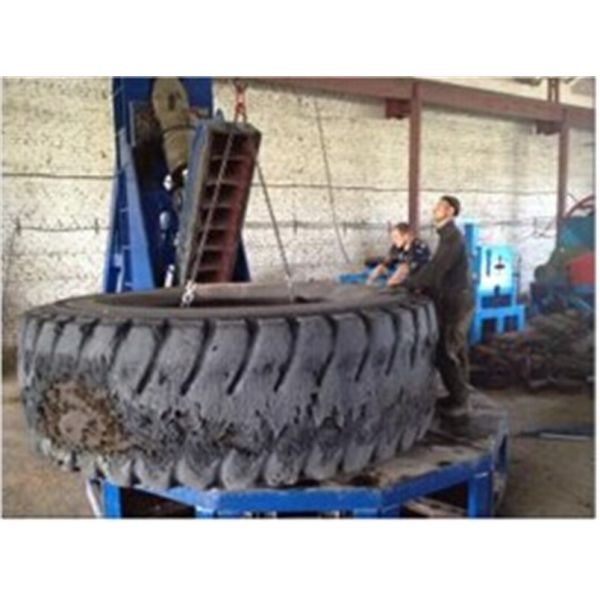 Scrap Shear Waste Tyre Recycling Machine Hydraulic Tire Cutting Machine For Rubber Hose