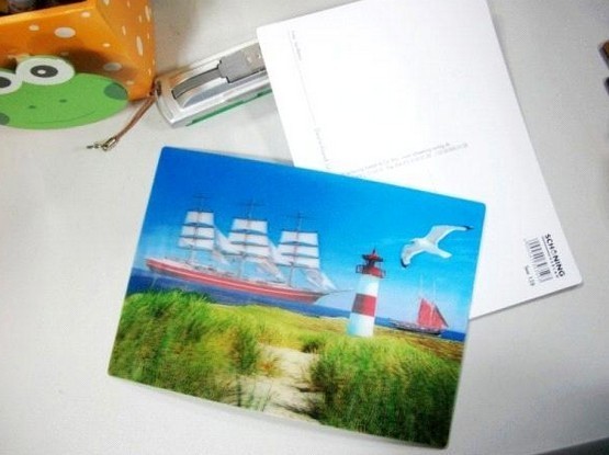 cheap price flip 3d lenticular postcards landscape pictures 3d lenticular printing postcard for sale online