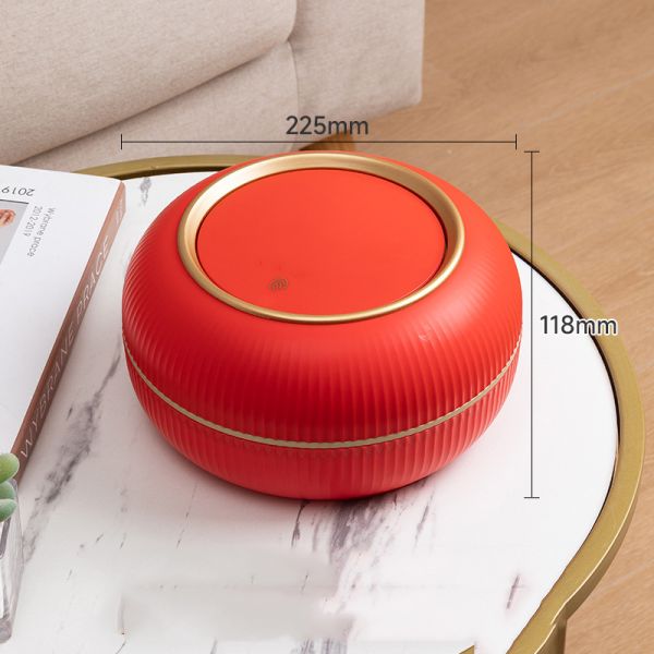 Source Factory Direct Desktop Trash Bin with Cover Small Storage Paper Basket Desktop Storage Box