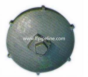 Quality OEM custom casting products cast iron pipe end cap for sale