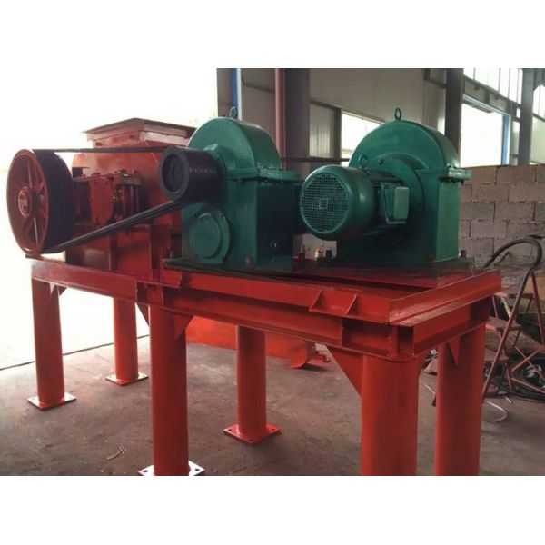 Adjustable Discharge Size Double Roll Crusher Machine for Quartz/Limestone/Gypsum