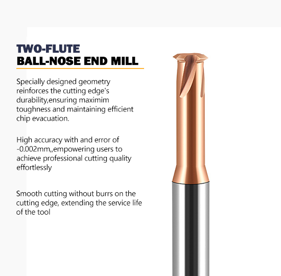 Single-Thread Milling Cutter with Single-Tooth Design for M2, M3, M4, M6 Threads in COPPER, ALLOY STEEL, ORDINARY STEEL, CAST IRON