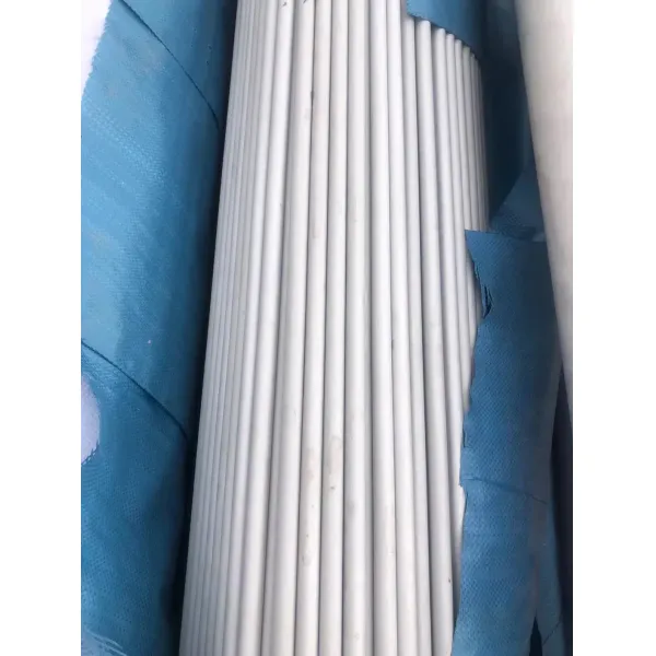 Stainless Steel 347 pipe cross-section showing wall thickness and internal structure