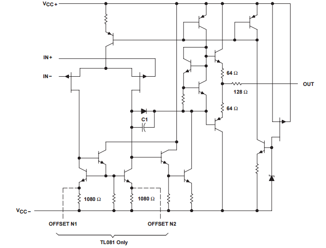 Jfet-Input Operational Amplifiers Electronics Ic Chip Low Input Bias And Offset Currents Tl084idr