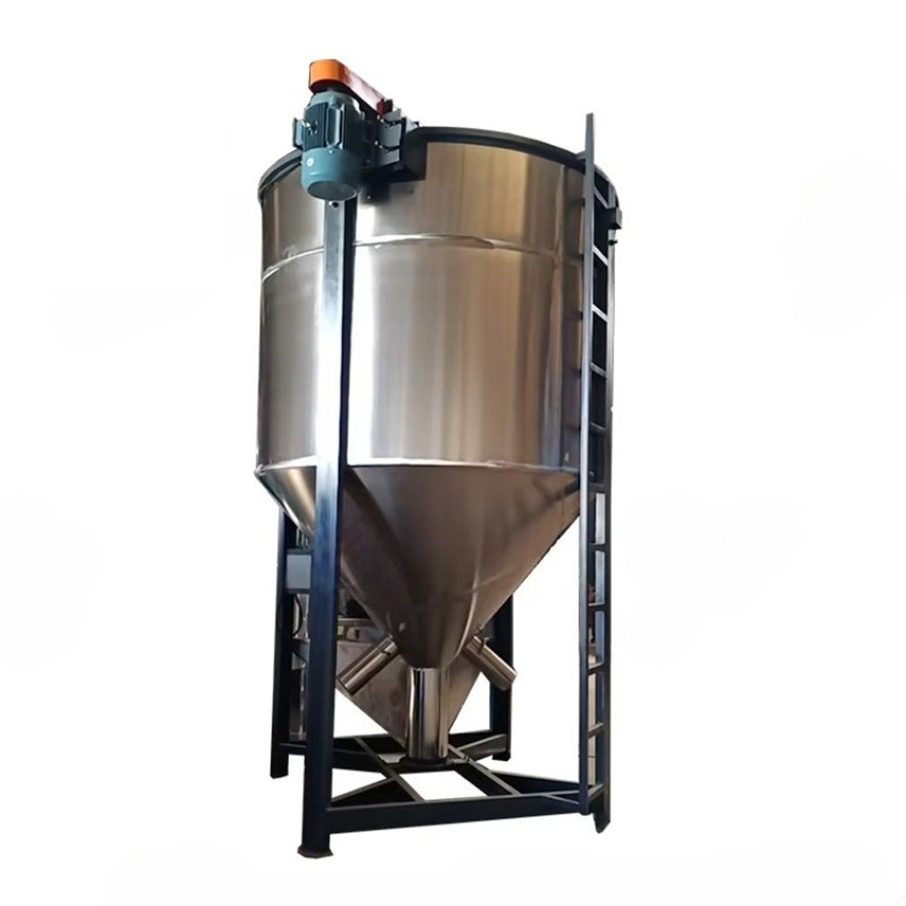 Agricultural grain drying equipment in operation