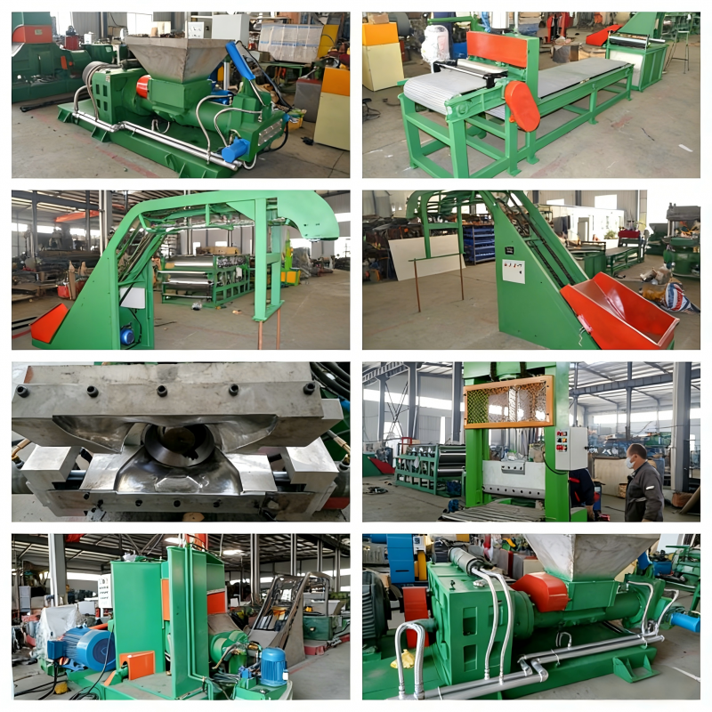 Factory Direct Supply of EPDM Granules Production Line with PLC Control System, High Production Speed, and Low Power Consumption