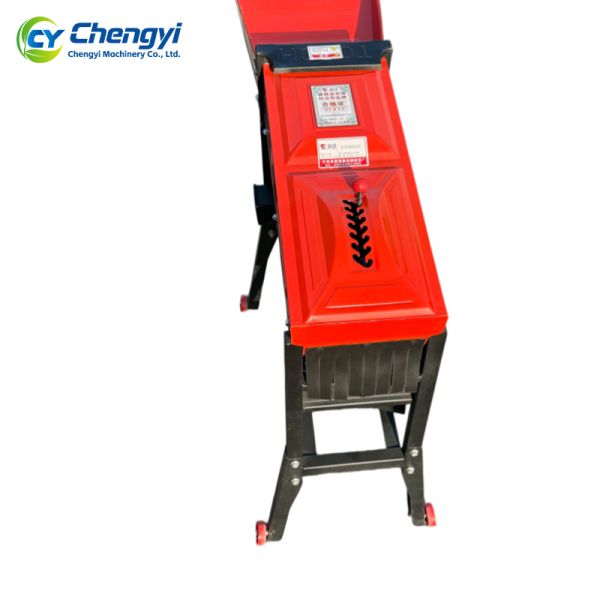 Iron Structure Corn Thresher With Blower Maize Shelling Machine Stable Cleaning Equipment