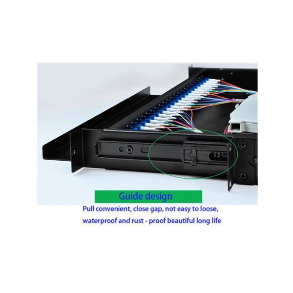 12 24 48 96 Port Sliding Drawer Type Multimode Fiber Optic Distribution Frame and Patch Panel