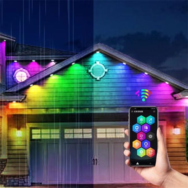 Permanent IP67 1W 20mm LED Eave Lights Environmental Friendly Decorative Lighting