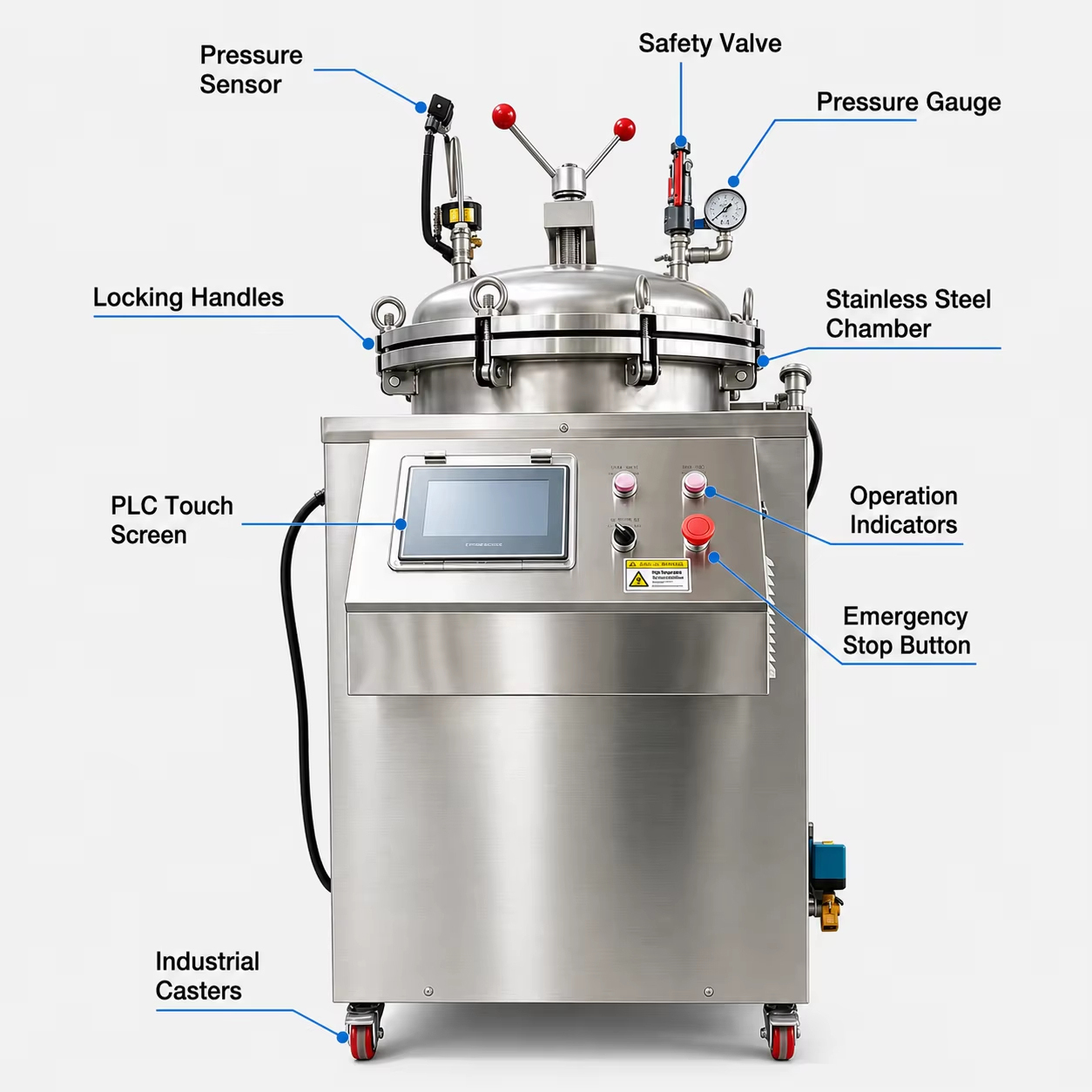 High pressure Small Retort Machine Retort Processing Machine Retort Pouch Equipment