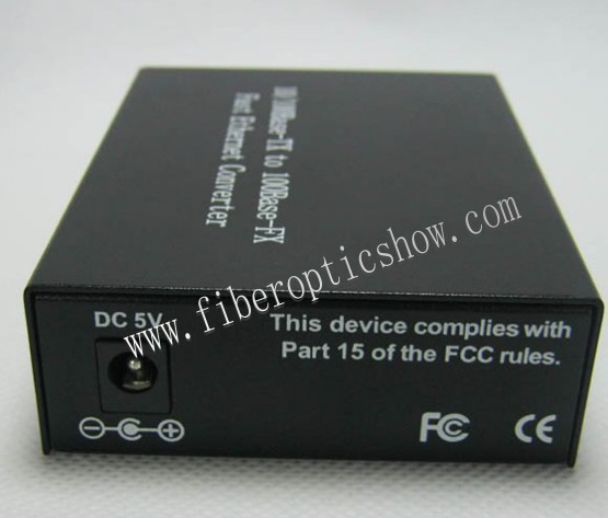 SC / ST Connector Fiber Optic Media Converter
