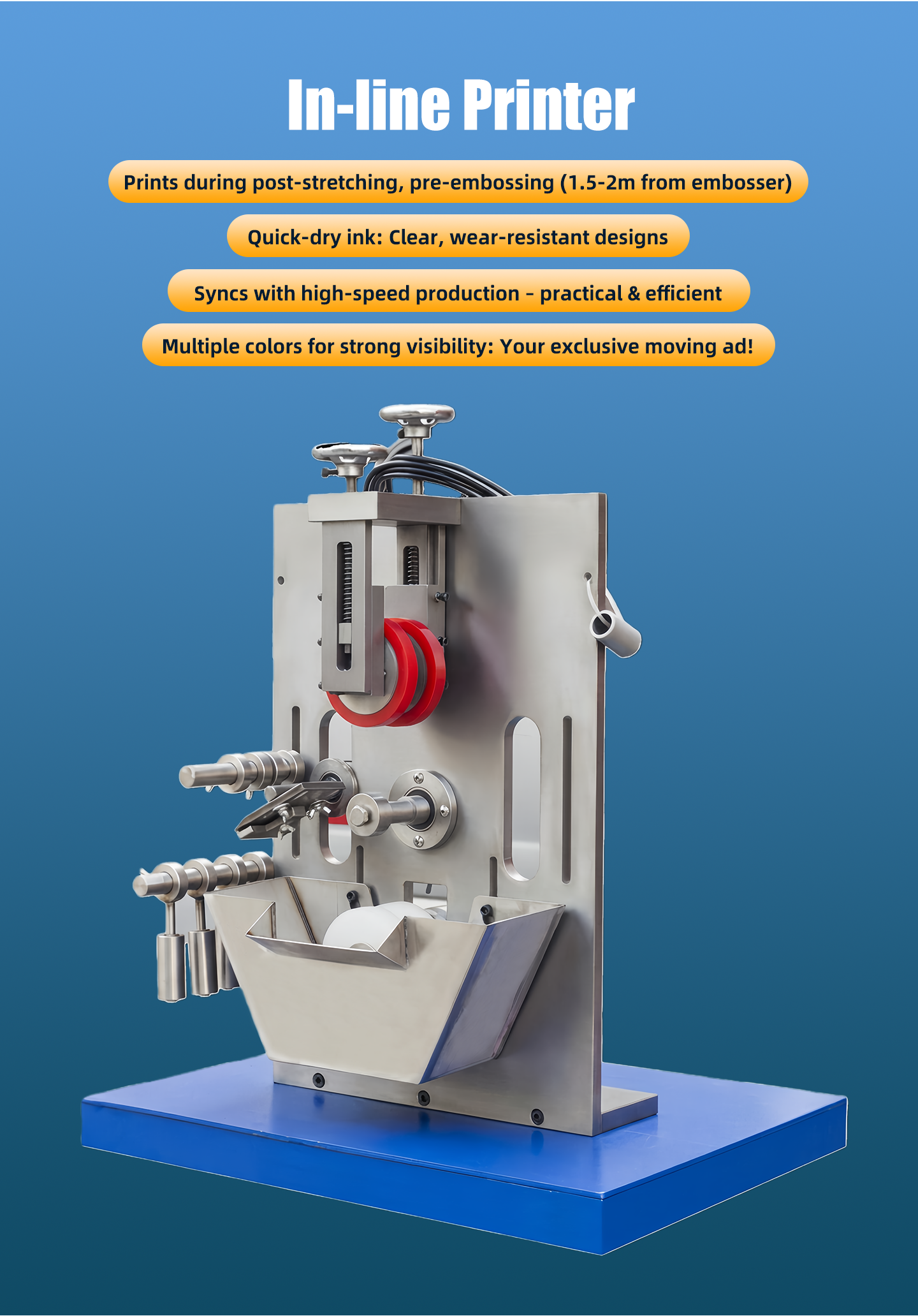 Durable PP Strap Making Machine with 100-800 KG/H Capacity, 9–32 mm Width, and Optional Embossing Patterns for Logistics and Shipping
