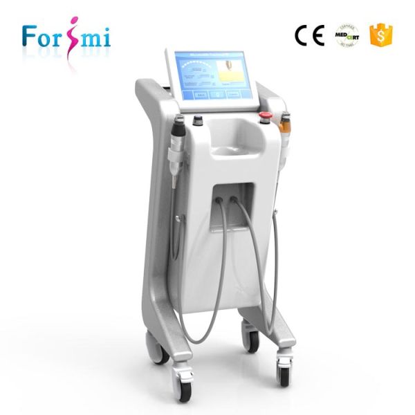 2018 latest 2 handle micro needle therapy system infini fractional rf microneedle machine