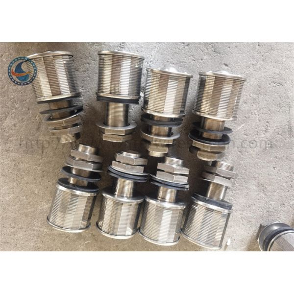 Hastelloy Water Filter Nozzle Wedge Wire Screen Pipe Strainer using