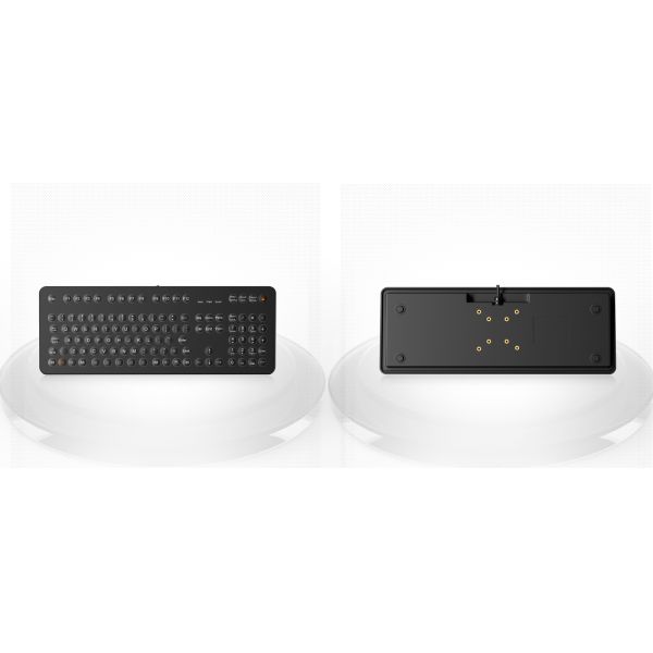 IP68 Industrial Membrane Keyboard With OMRON Key Technology Chemical And Liquid Resistant