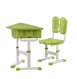 China Height Adjustable Classroom Tables And Chairs ABS / PP Plastic on sale