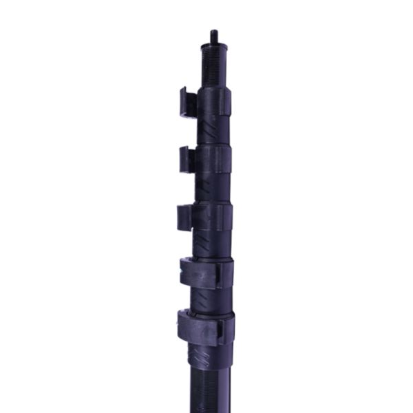 ODM 25ft Telescopic Dusting Pole Carbon Fiber Extension Pole For Dusting