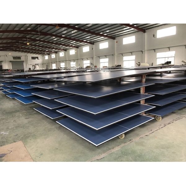 9ft Professional Table Tennis Table Cheap Standard Size Folded Portable Table Tennis Table