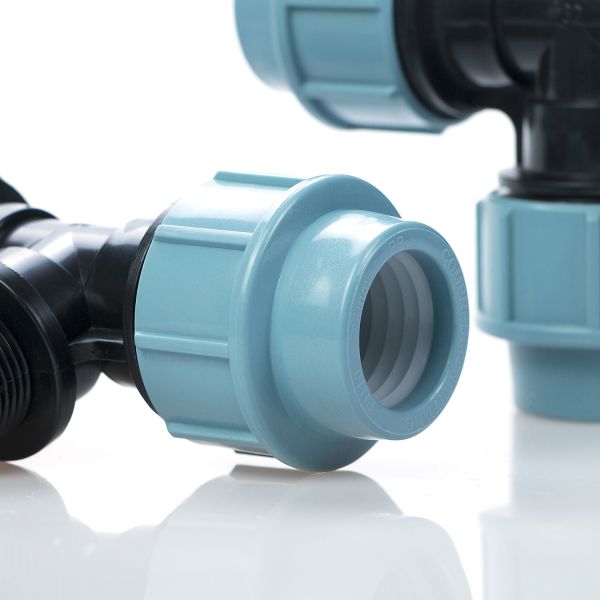 Irrigation 20 - 110 MM High Density PP Fitting Tee For Quick Connection