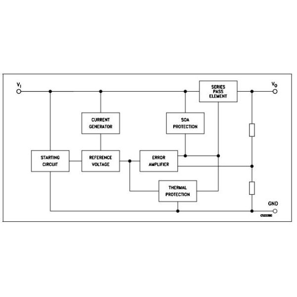 L7805CD2T - TR Integrated Circuit Chip Positive voltage regulators