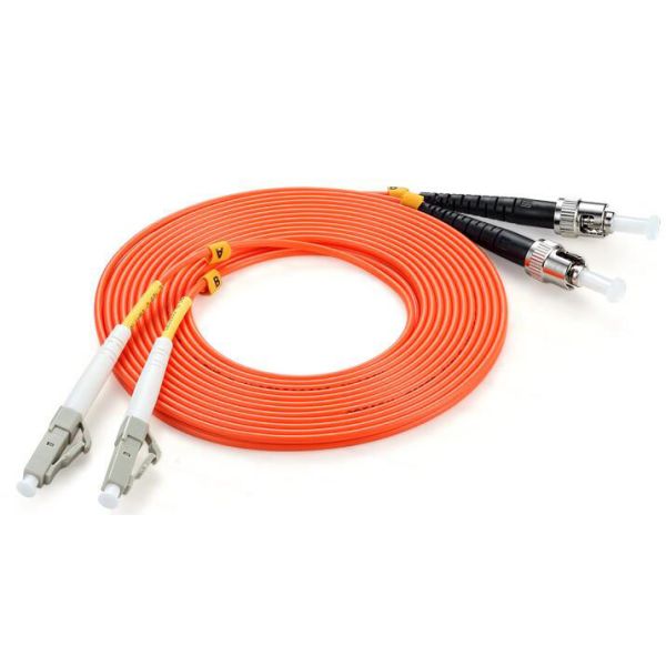 Screw-thread coupling mechanism single or duplex mode available DIN Fiber Optic Patch Cord