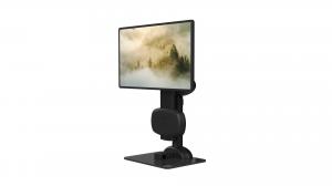 China 360 Degree Rotation 3 Gears Swing Monitor Laptop Stand USB D 5V 0.2A on sale