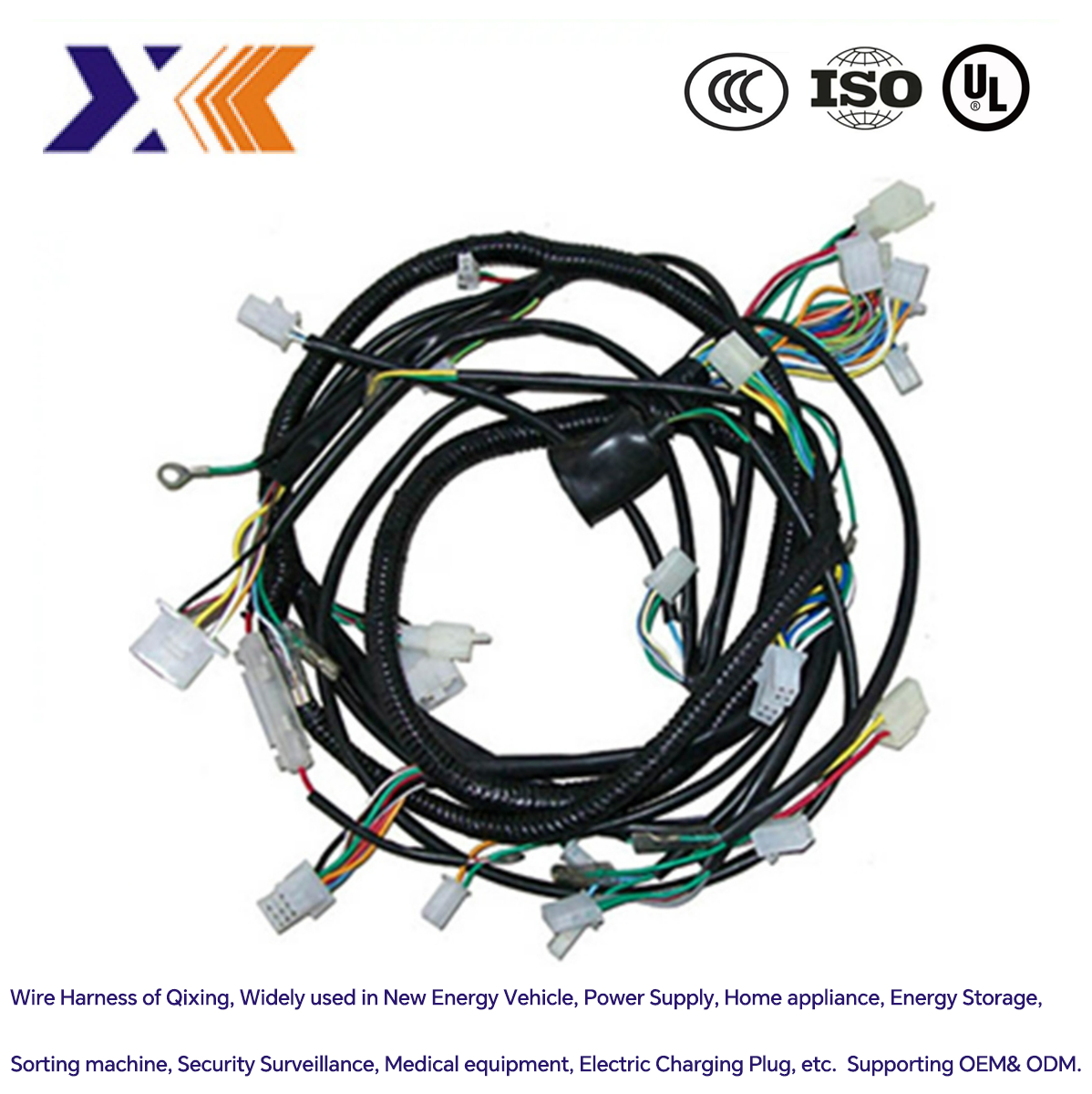Signal Coaxial Cable Harness Complete Wiring Harness for Custom Electric Engine Parts