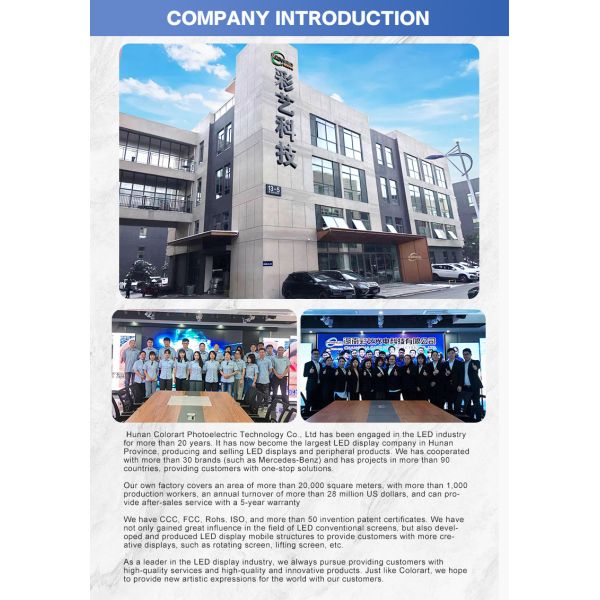 Customized Pixels Outdoor LED Screen Display for Advertising on Giant Digital Billboard