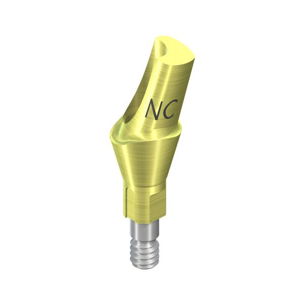ITI Straumann Bone Level® Titanium Angled Anatomic Abutment NC 3.3mm 15° Degree, GH 2mm/3.5mm
