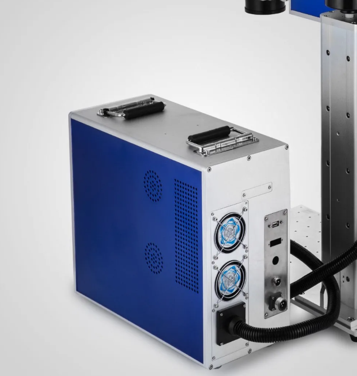 Metal / EVA / PCB / Plastic Raycus Laser Marker , Industrial Laser Marking Machine