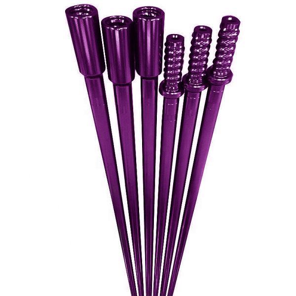 Threaded Drill Pipe T45 T51 GT60 Mining Tunnelling Rock Drilling Tools Top Hammer Drill Rod