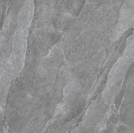 Gray Non-Slip Ceramic Rustic Tile 400x400mm Marble Look