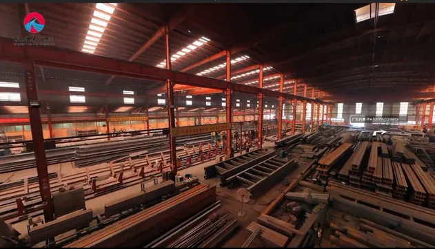 Prefabricated Big Steel Structure Workshop for Meat Processing