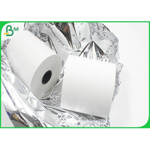 Waterproof 460mm Width 48gsm Thermal Rolls For Payment Slips