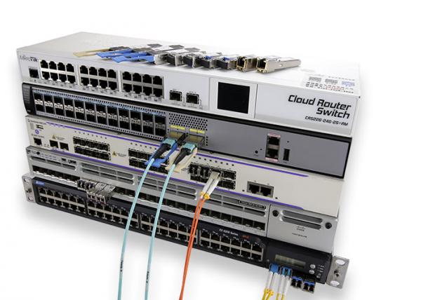 60km Duplex LC Ethernet SFP Module 1.25G CWDM 1270 - 1610nm Network Sfp Module