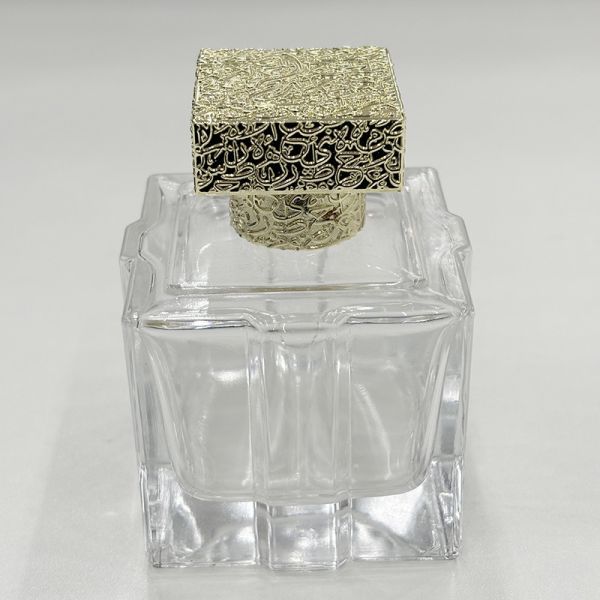 Square Zamak Perfume Caps With Customized Features Die Casting Process