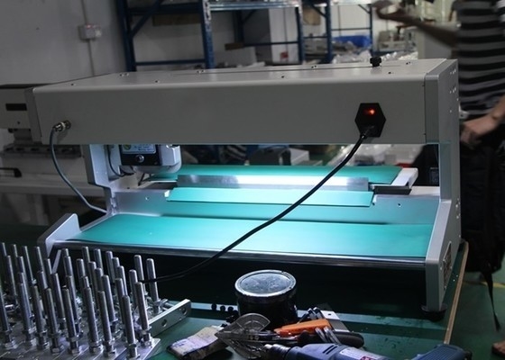 V-Cut PCB Depaneling Equipment Durable Blade Design Miving PCB Separator With Induction Function
