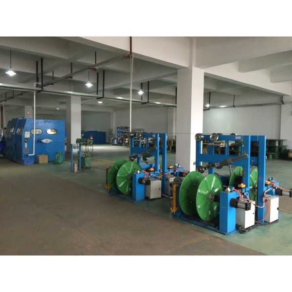 Double Core Wire Twist Machine , Copper Wire Buncher Machine