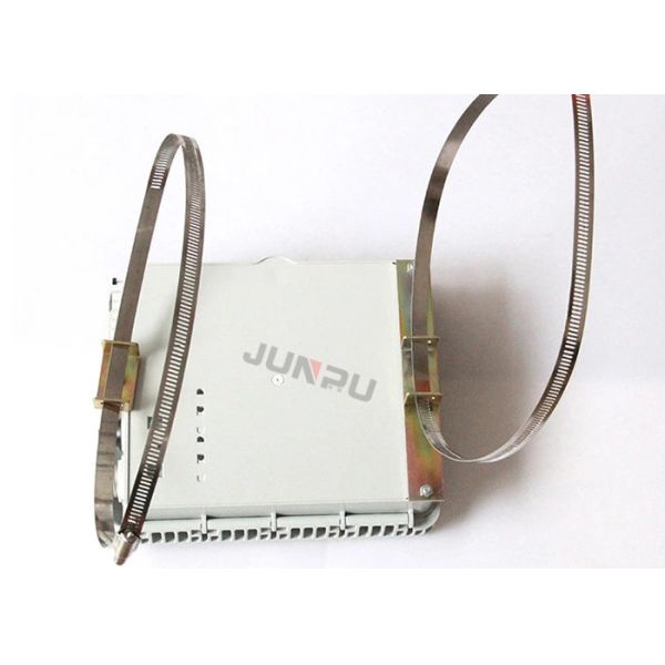 Wall / Pole Fiber Optic Distribution Box With SC Adapter, 24 Core